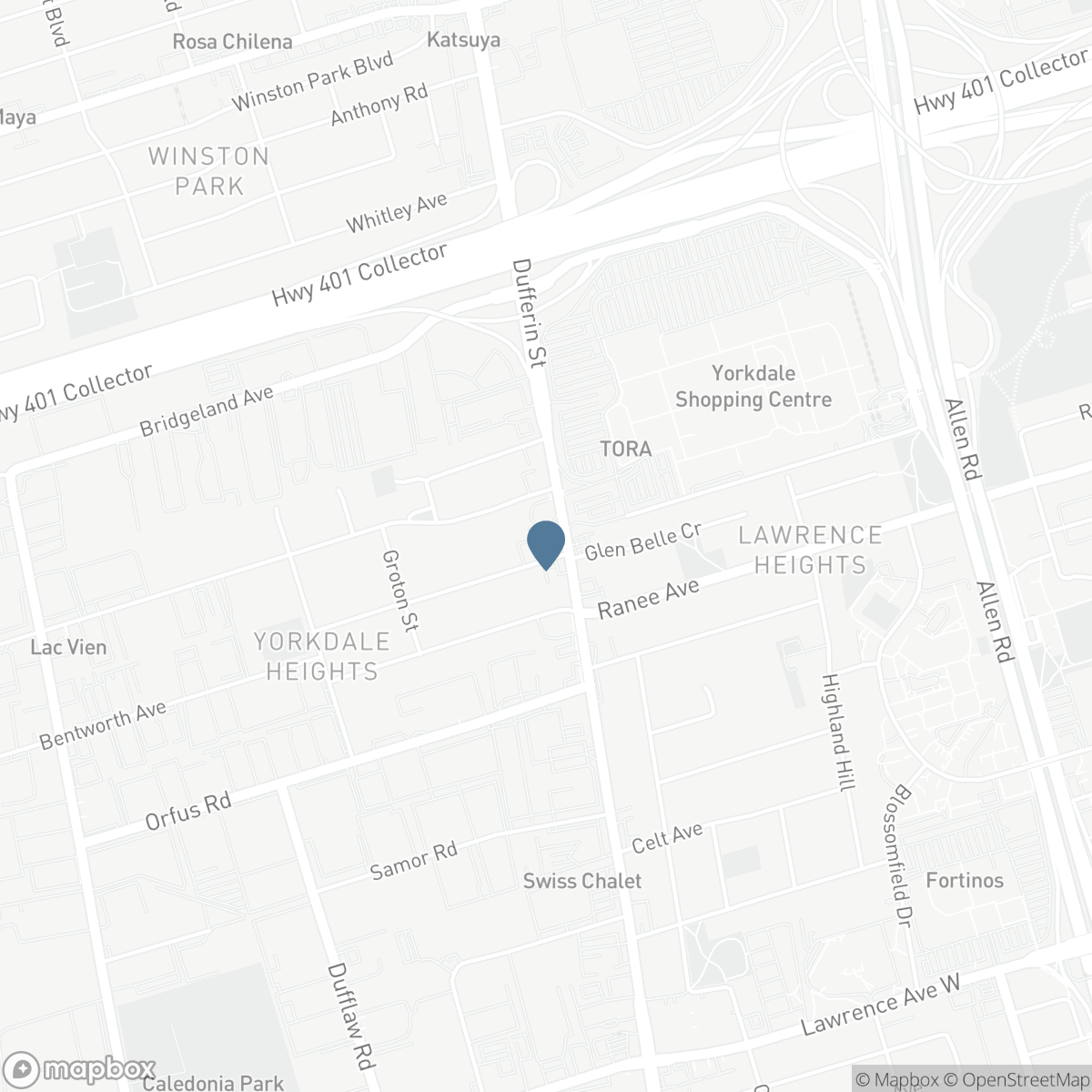 705 - 16 MCADAM AVENUE, Toronto, Ontario M6A 1S5